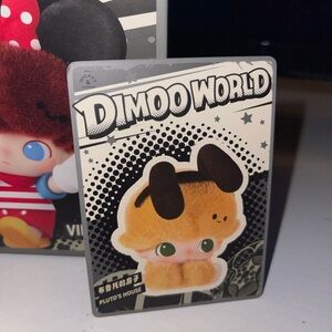 DIMOO WORLD X DISNEY SERIES VINYL PLUSH PENDANT PLUTO HOUSE
